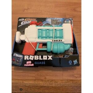 Nerf Roblox Big Paintball Guass Super Soaker Toy Water Gun Hasbro